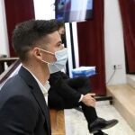 Santi Mina durante un juicio