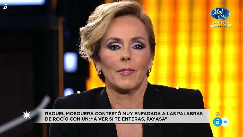 Rocío Carrasco en el estreno de la segunda parte de su documental, 'En el nombre de Rocío'