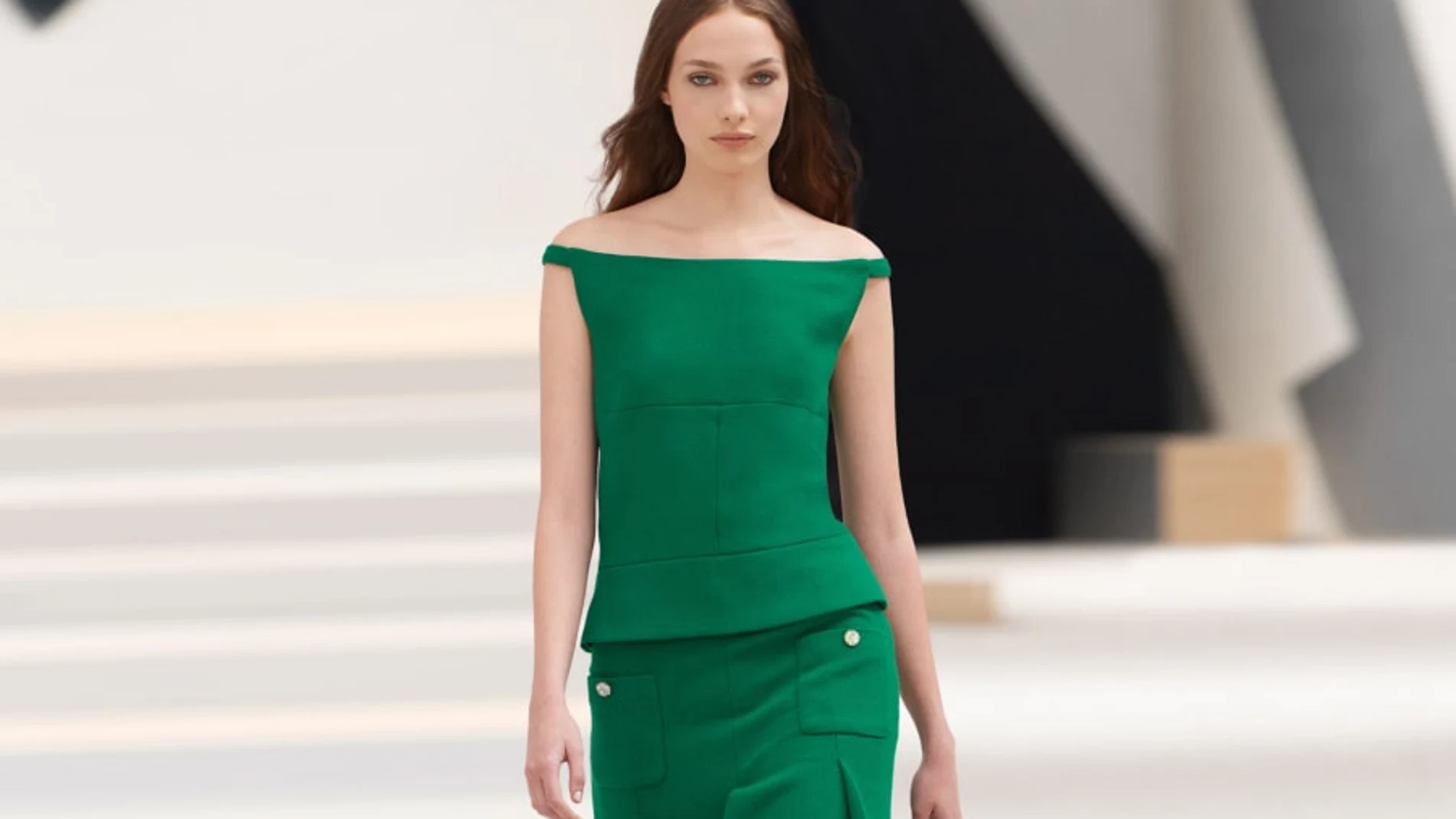 Falda pantalón verde
