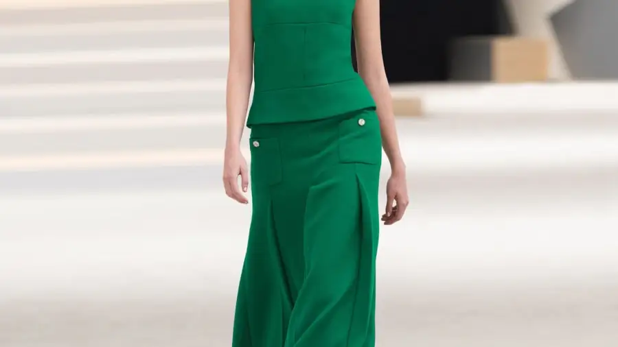 Falda pantalón verde