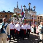 Procesión de la Virgen de la Encina, en Ponferrada