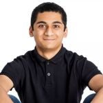 Esta es la imagen de Shiv Mistry que encabeza la campaña de su familia para recaudar fondos para Anaphylasis UK