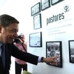 Luis Planas, durante una visita a Pastores Grupo Cooperativo