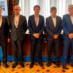 Juan Yermo, Antón Costas, Juan López-Belmonte, Carlos Andradas, Raúl Pesquera y Félix Lobo
