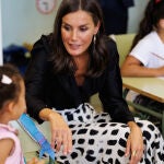 La Reina Letizia inaugura el curso en La Palma.