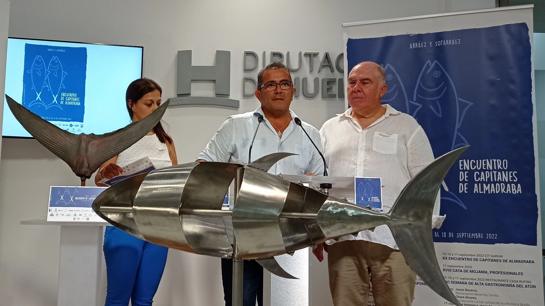 Las autoridades presentan el XX Encuentro de Capitanes de Almadraba