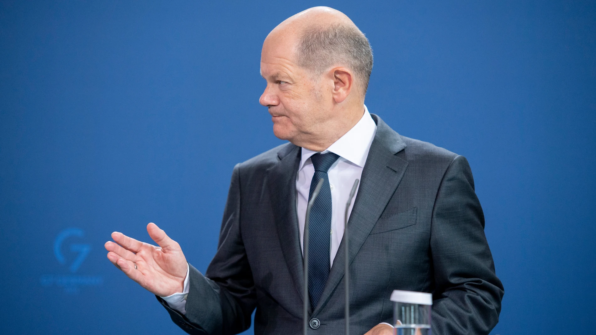 El canciller de Alemania, Olaf Scholz