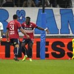 Jonathan Bamba celebra un gol.