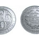 El Museo de Las Cortes recibe una moneda conmemorativa de la llegada del agua potable a Cádiz