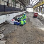Imagen de archivo de un accidente laboral
