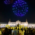 La supuesta coreografía de drones con motivo de la conmemoración de los 500 años de la primera vuelta al mundo
