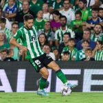 Álex Moreno con el Betis.