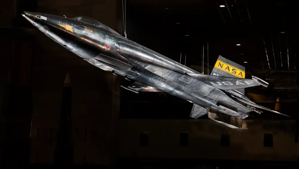 El North American X-15 del Smithsonian Institution National Air and Space Museum
