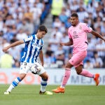 Martín Zubimendi con la Real Sociedad.