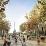 Proyecto de reforma de las ramblas de Barcelona