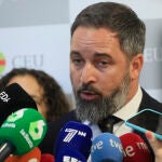 El presidente de Vox, Santiago Abascal. EFE/ Fernando Alvarado