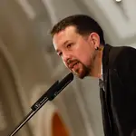 El exvicepresidente del Gobierno Pablo Iglesias