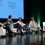 Farmacéuticos comunitarios, hospitalarios, gestores y pacientes durante el debate sobre los nuevos modelos de continuidad entre niveles asistenciales