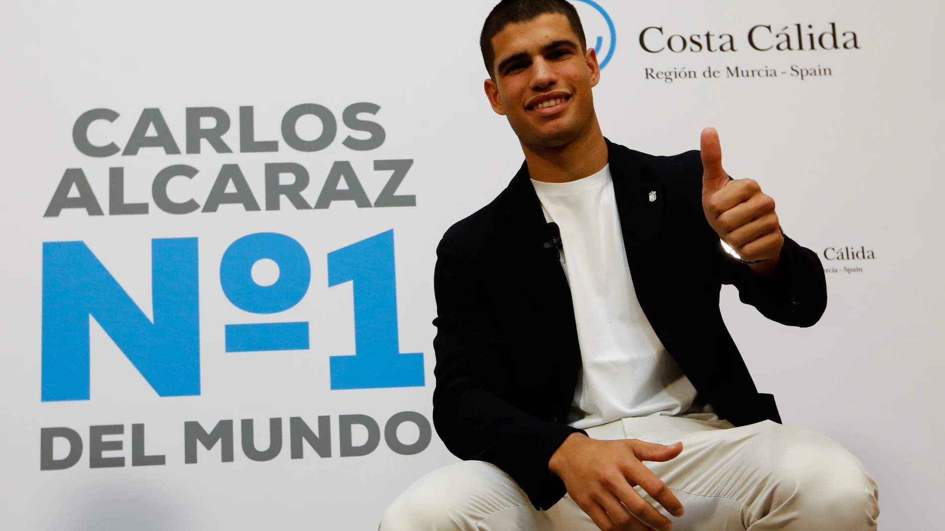 El tenista Carlos Alcaraz