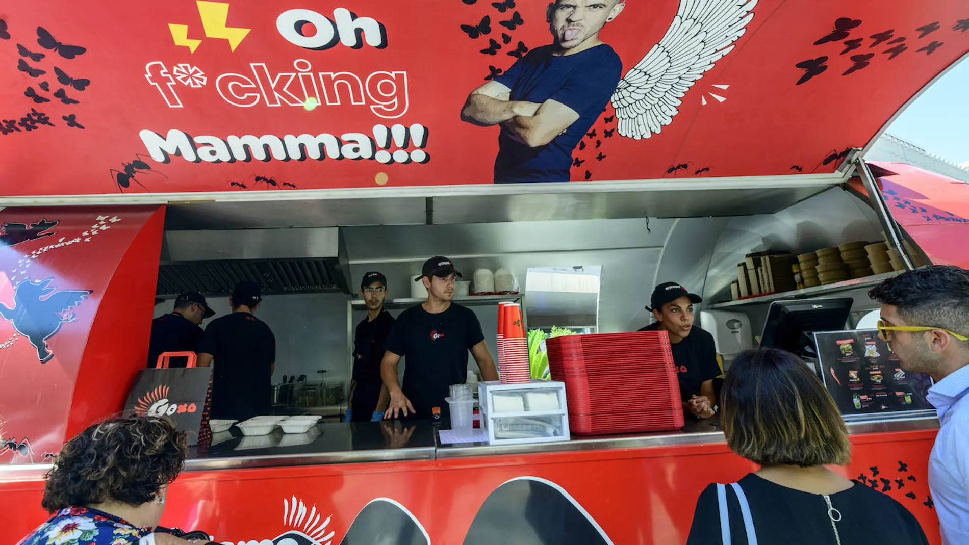 Así es el camión de comida rápida de Dabiz Muñoz.