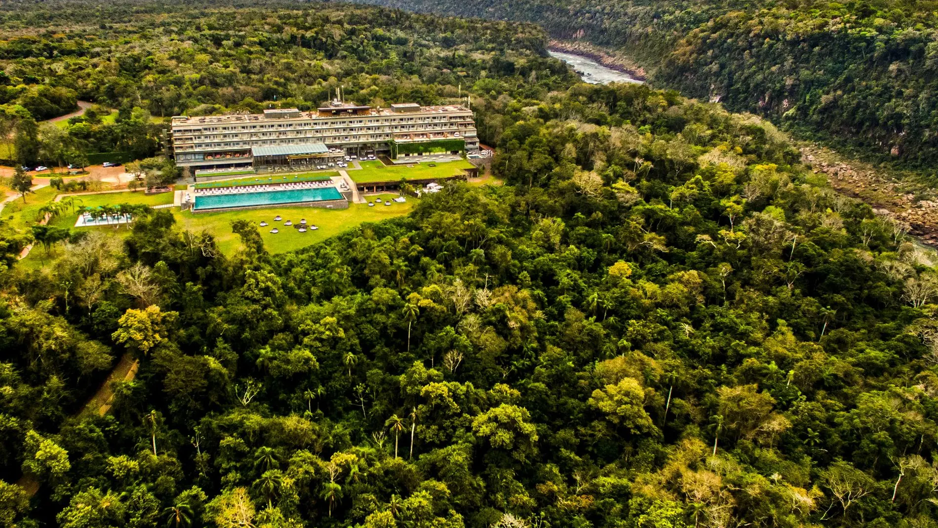 Gran Meliá Iguazú, en medio del parque nacional.