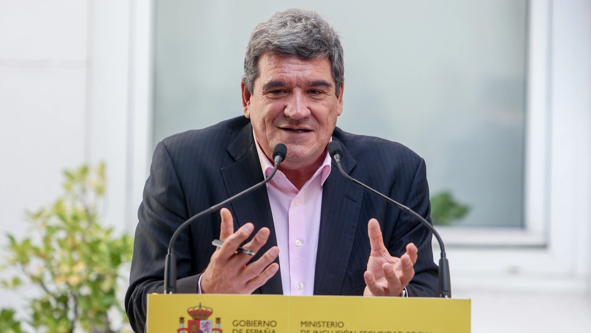 El ministro de Inclusión, Seguridad Social y Migraciones, José Luis Escrivá