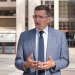 El secretario provincial del PSOE de Almería, José Luis Sánchez Teruel, en una imagen de archivo