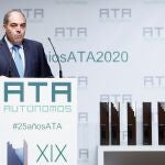 En la imagen el presidente de ATA, Lorenzo Amor, en una imagen de archivo