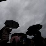 Jornada de lluvias y paraguas 
