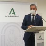 El departamento de Hacienda, que lidera Juan Bravo, en la imagen, es el encargado de elaborar las cuentas andaluzas