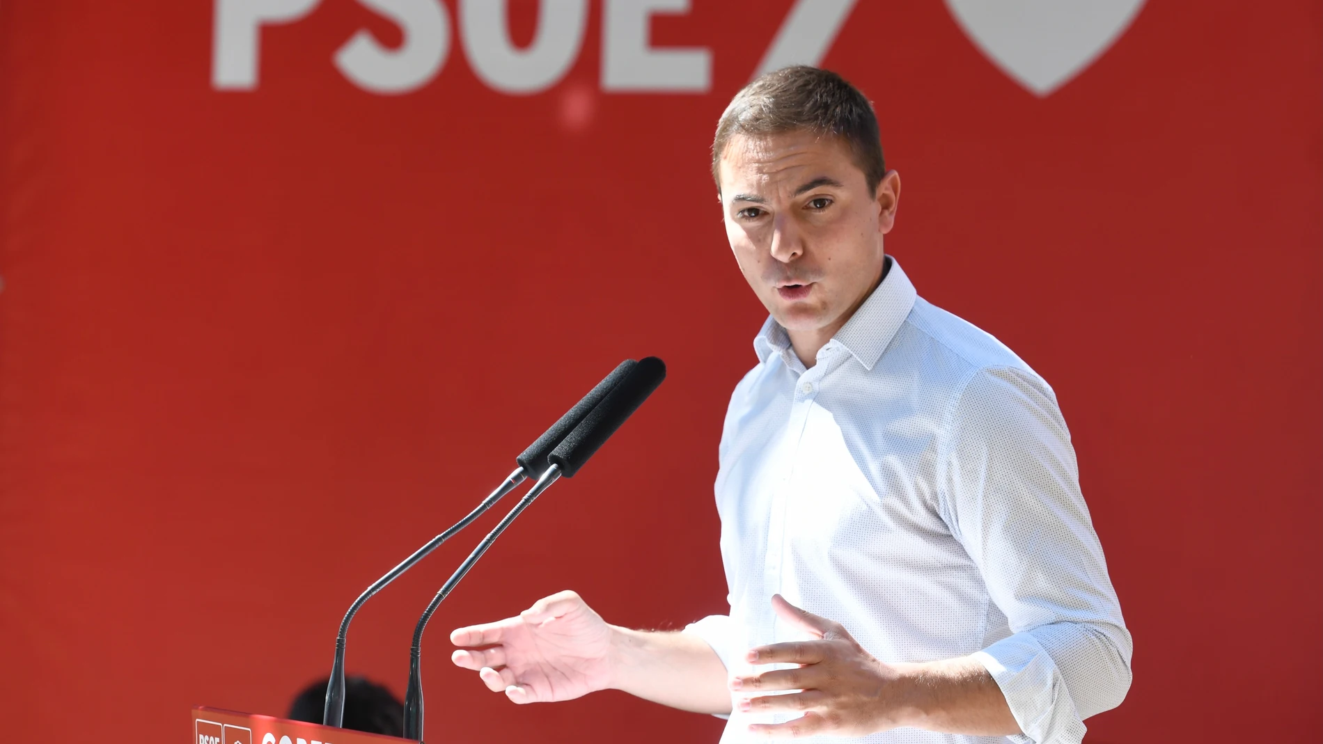 El secretario general del PSOE-Madrid, Juan Lobato