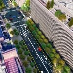 Recreación del proyecto de remodelación de la calle José Ortega y Gasset