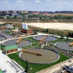 Estación de tratamiento de aguas residuales del Canal de Isabel II, Madrid