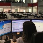 Vista de una sala del 112