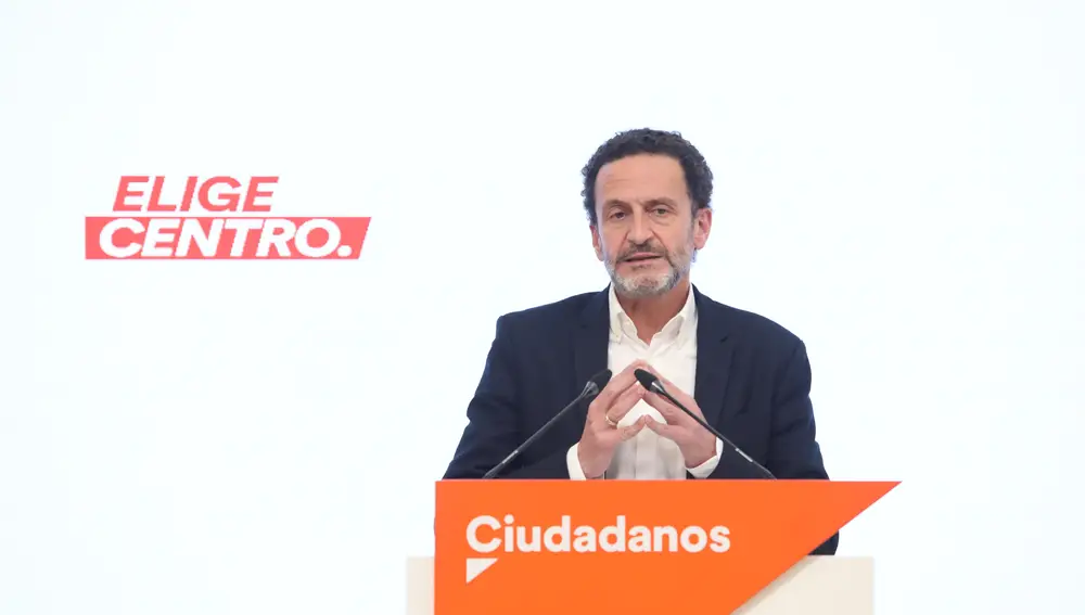 El candidato de Ciudadanos (Cs) a la presidencia de la Comunidad de Madrid, Edmundo Bal
