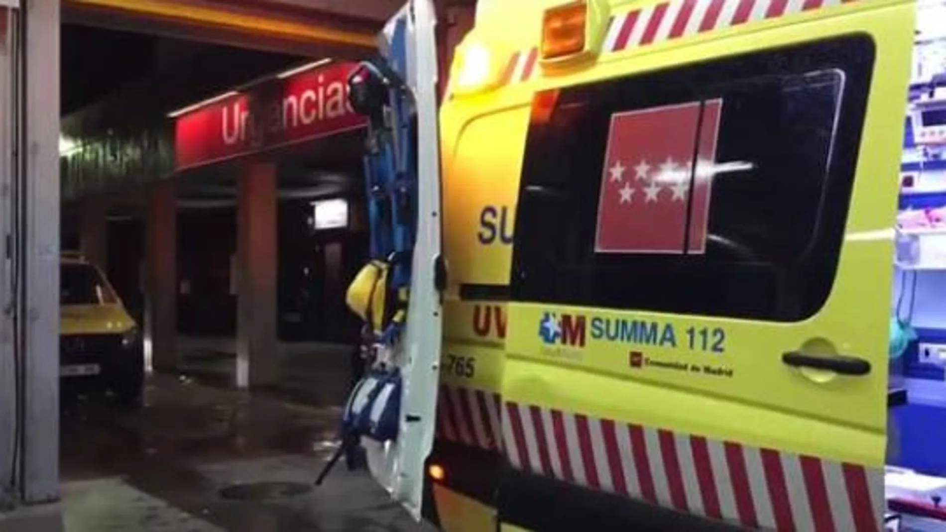 Servicios de emergencias del 112 en Madrid