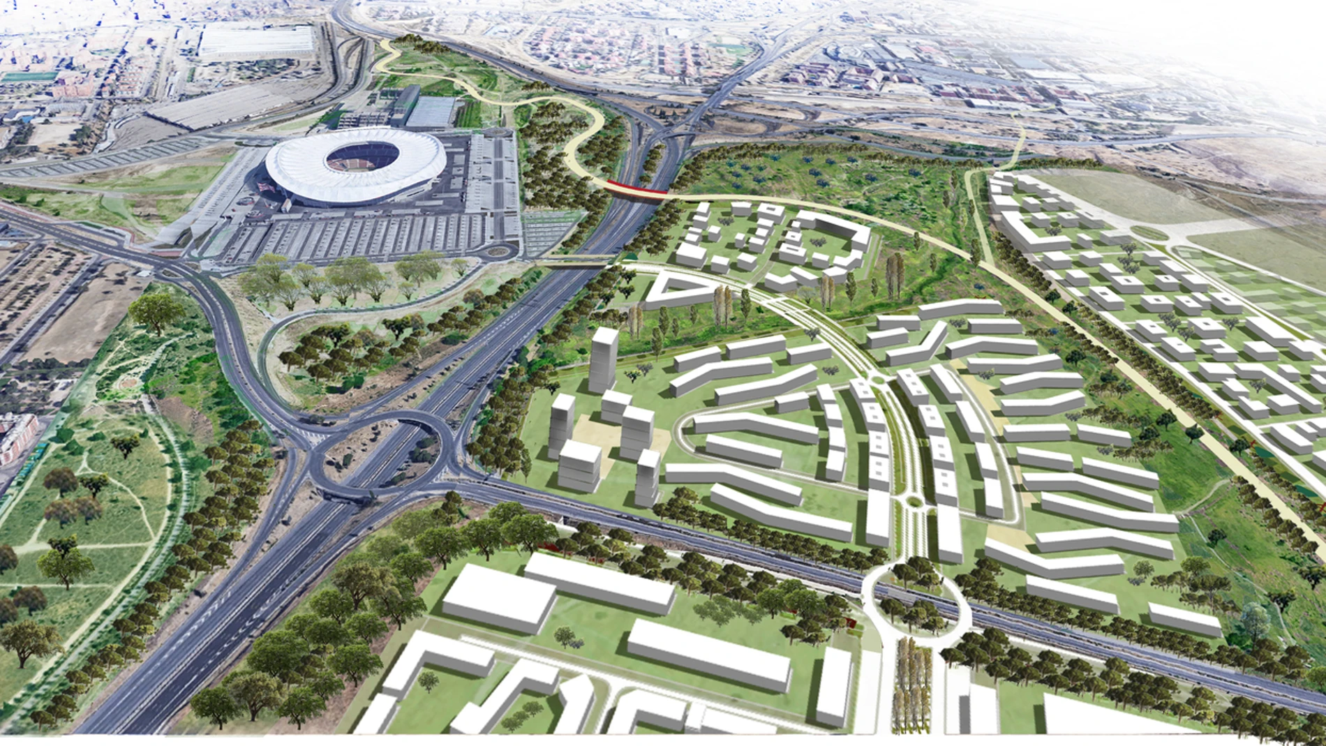 Nueva Centralidad del Este, en Madrid