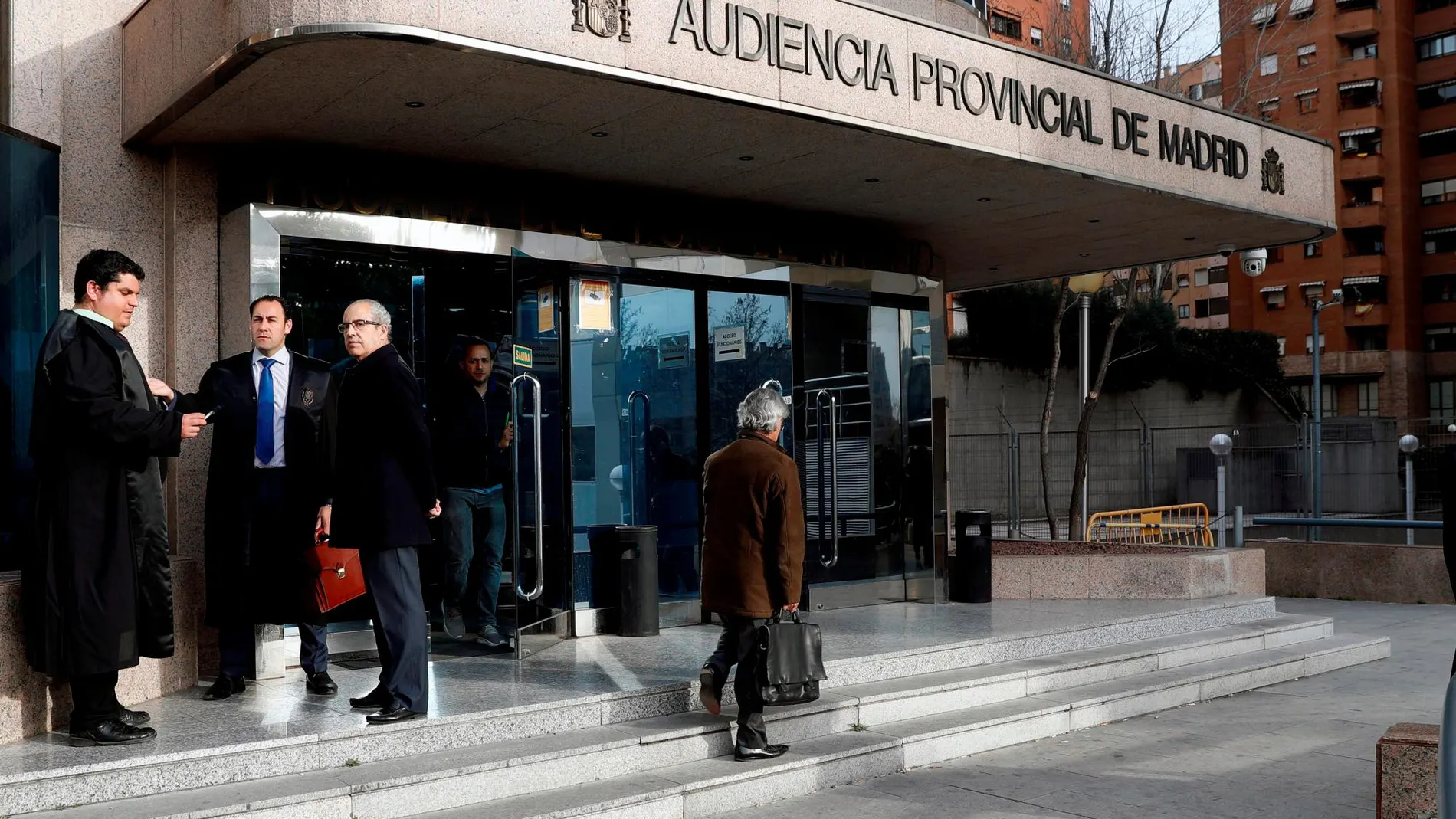 Fachada de la Audiencia Provincial de Madrid