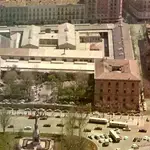 La antigua Casa de la Moneda, en Colón, hacia 1970