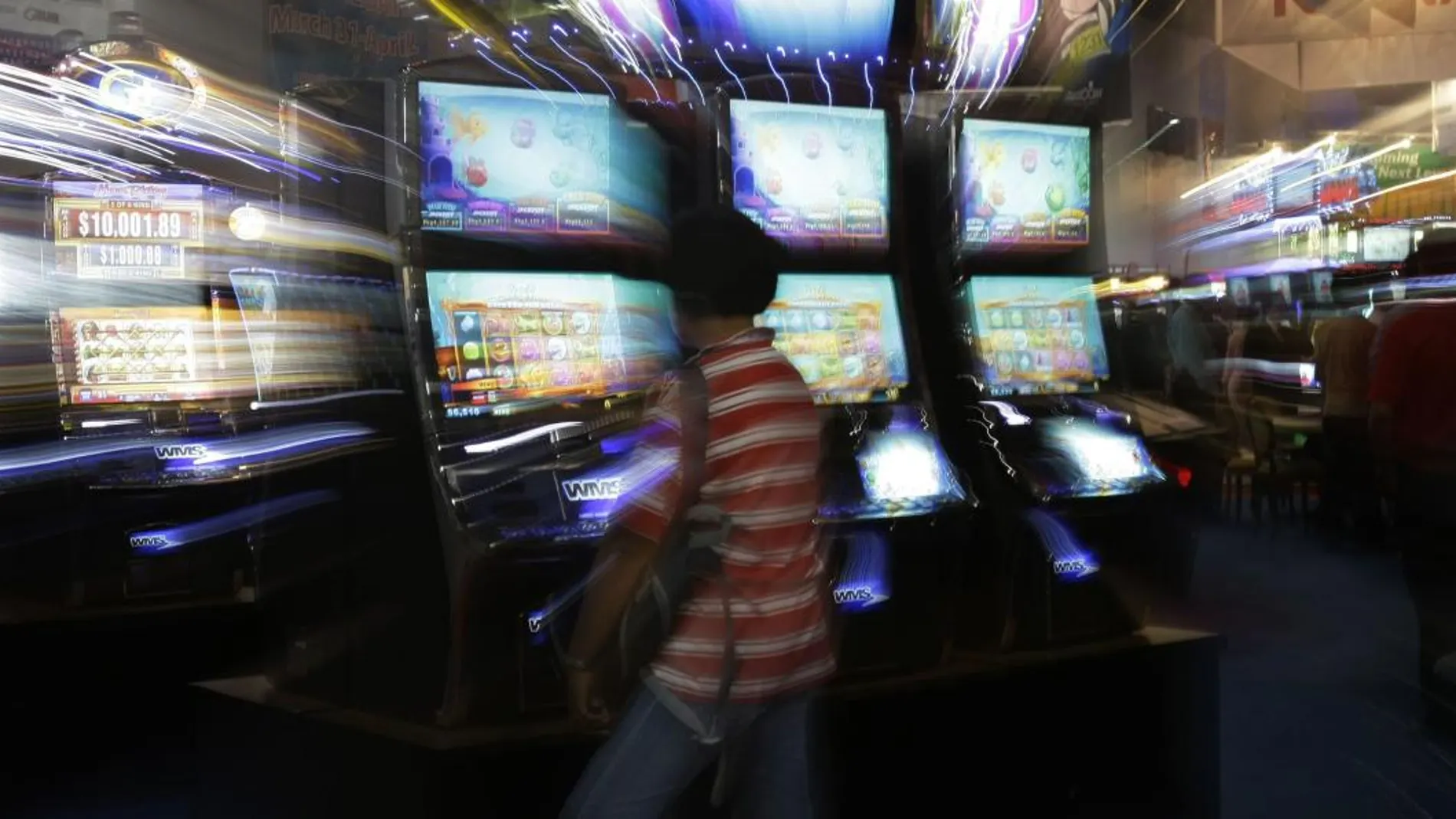 Un salón de juegos en Madrid