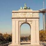 Arco del Triunfo de Moncloa, en Madrid