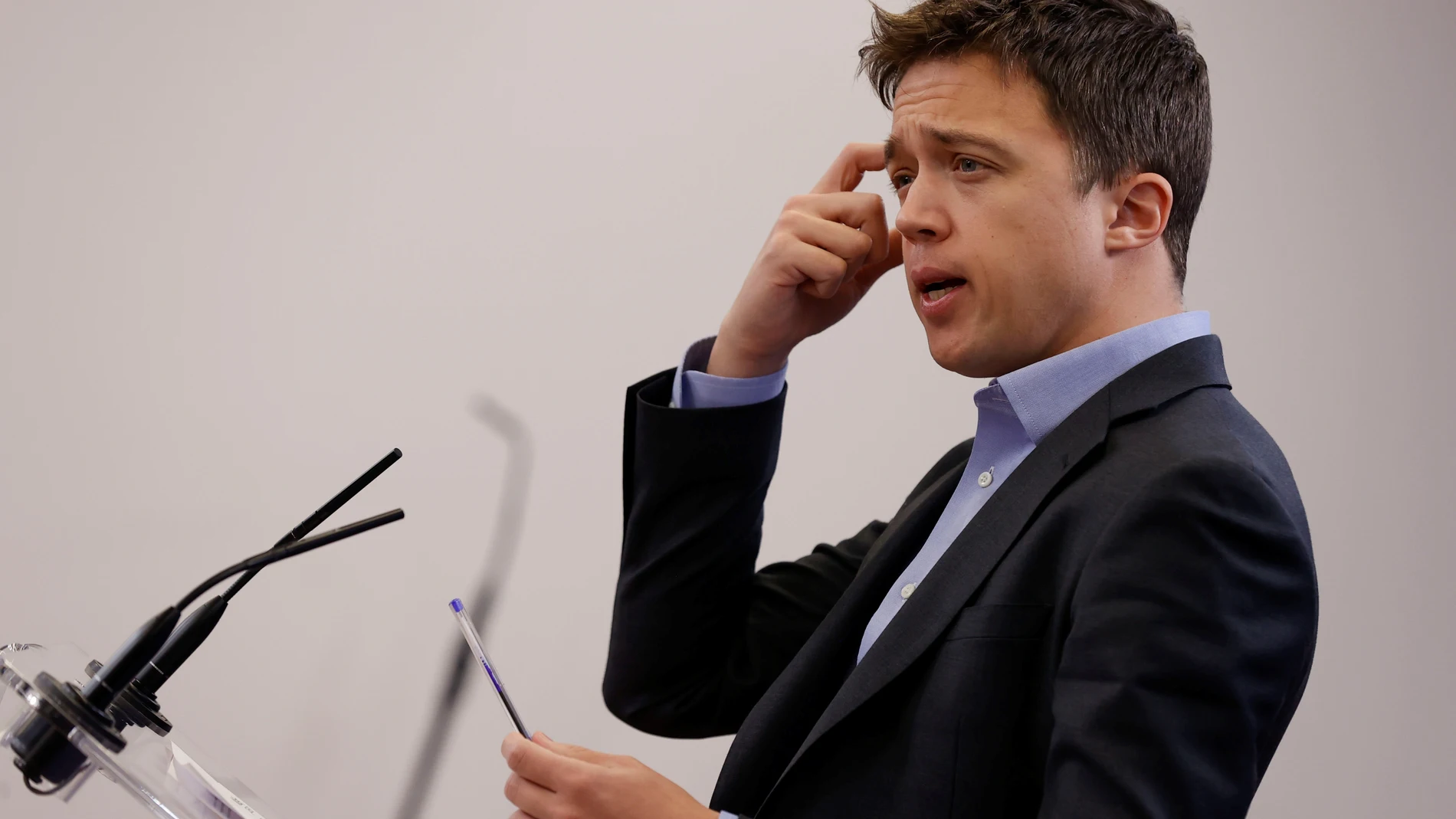 El portavoz de Más País, Íñigo Errejón