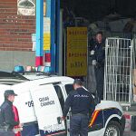 Los agentes localizaron los objetos falsos en Cobo Calleja