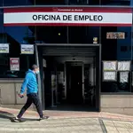 Una oficina del Servicio Público de Empleo Estatal (SEPE), en Madrid