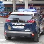 Coche patrulla de Policía Nacional