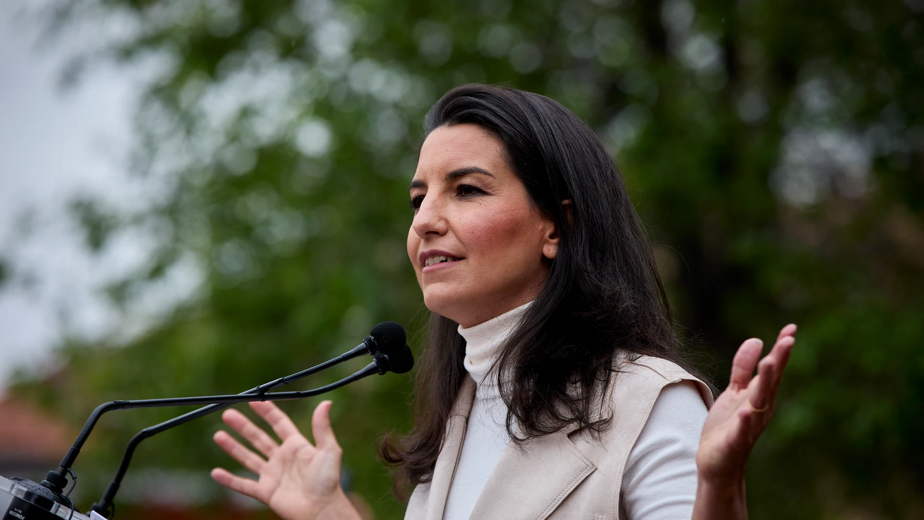 La candidata de Vox a la Presidencia de la Comunidad de Madrid, Rocío Monasterio