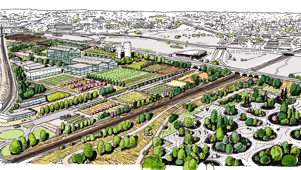 Imagen del futuro Bosque Metropolitano
