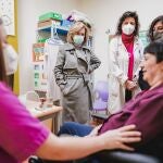 Visita al centro asistencial de Getafe