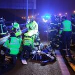 Accidente de tráfico en Vallecas