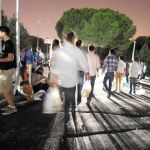 El parque Jaime del Amo, en Ciudad Universitaria, es una de los escenarios donde se practican novatadas